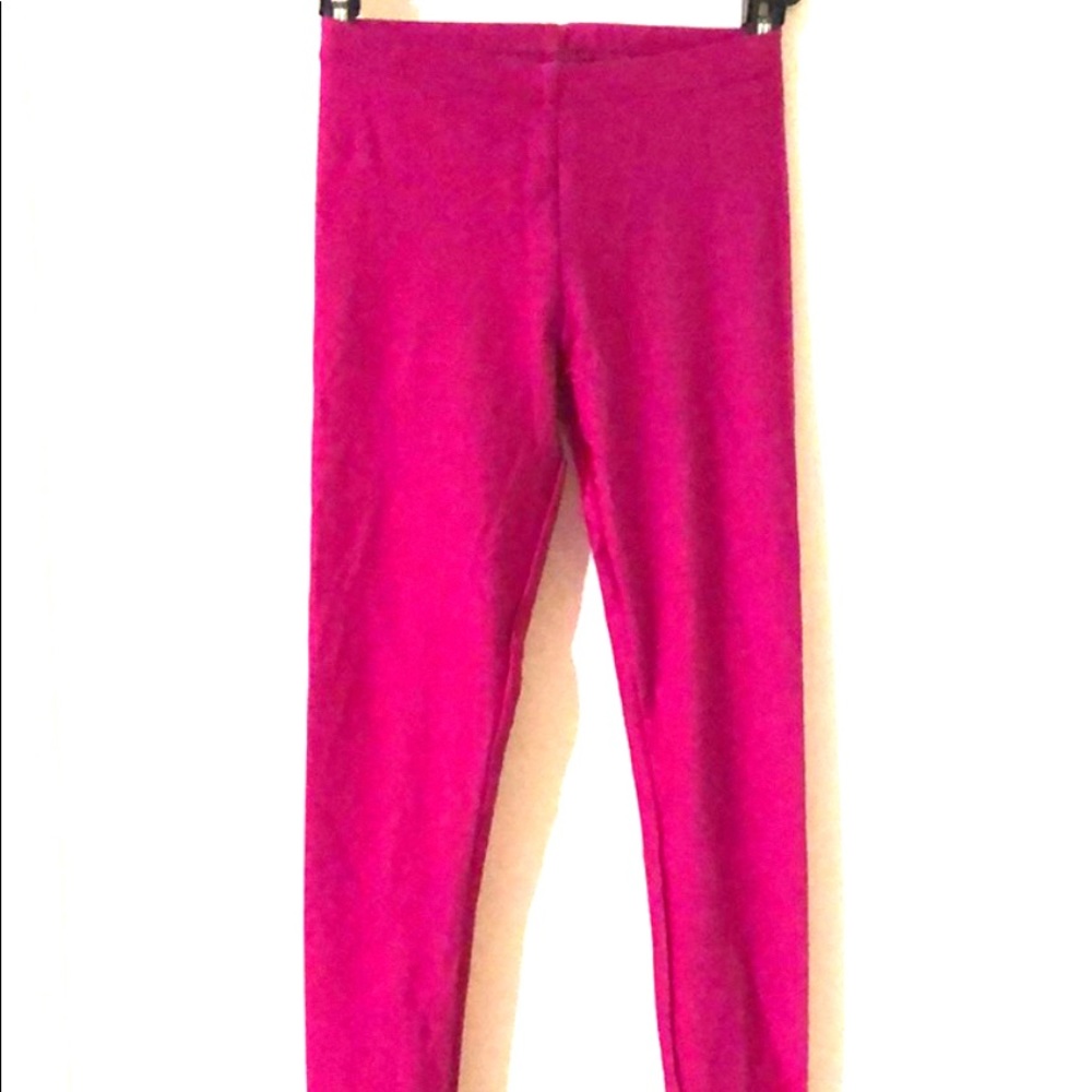 American Apparel nylon leggings NWOT